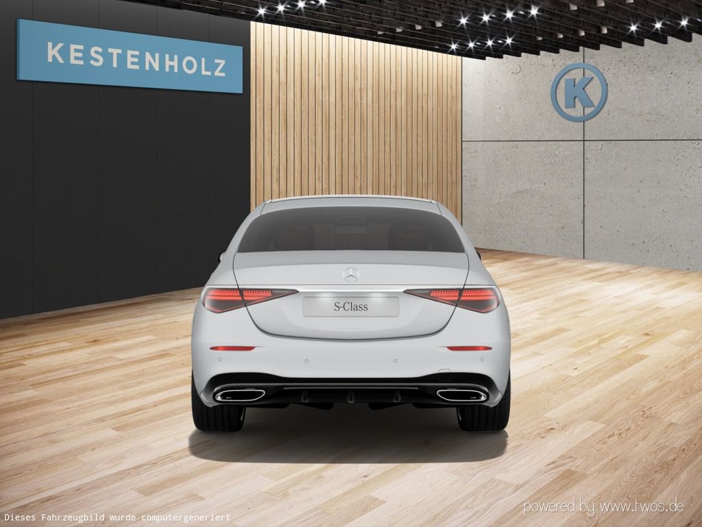 Mercedes-Benz S 580 2023 г. Белый, пробег 41004 км