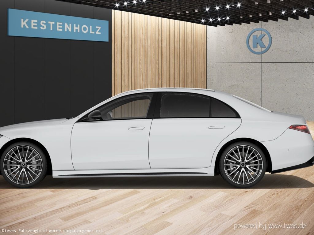Mercedes-Benz S 580 2023 г. Белый, пробег 41004 км