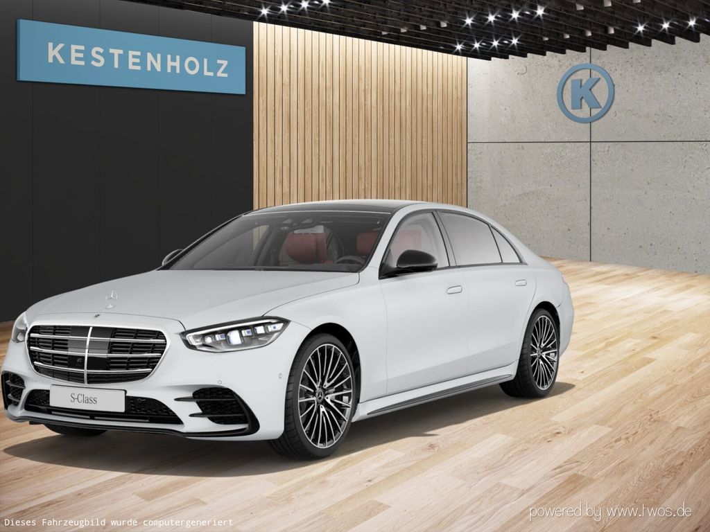 Mercedes-Benz S 580 2023 г. Белый, пробег 41004 км