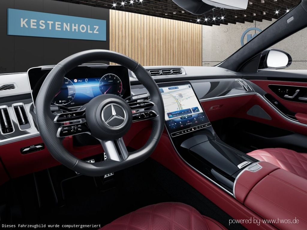 Mercedes-Benz S 580 2023 г. Белый, пробег 41004 км