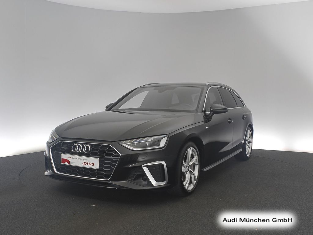 Audi A4 2024 г. Чёрный, пробег 40517 км