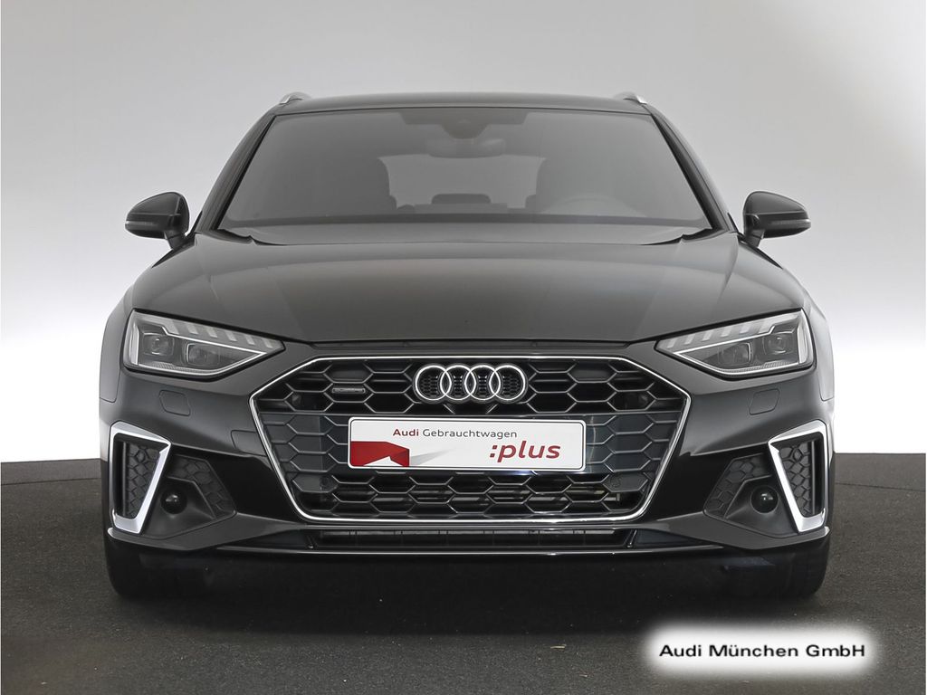 Audi A4 2024 г. Чёрный, пробег 40517 км