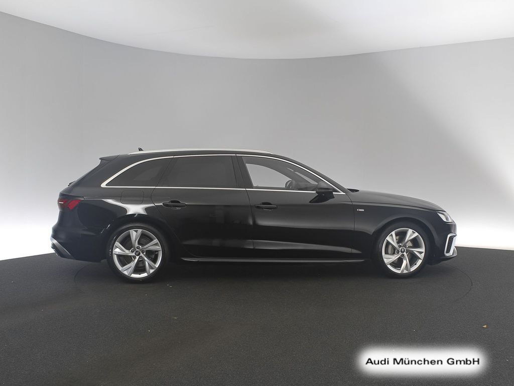 Audi A4 2024 г. Чёрный, пробег 40517 км