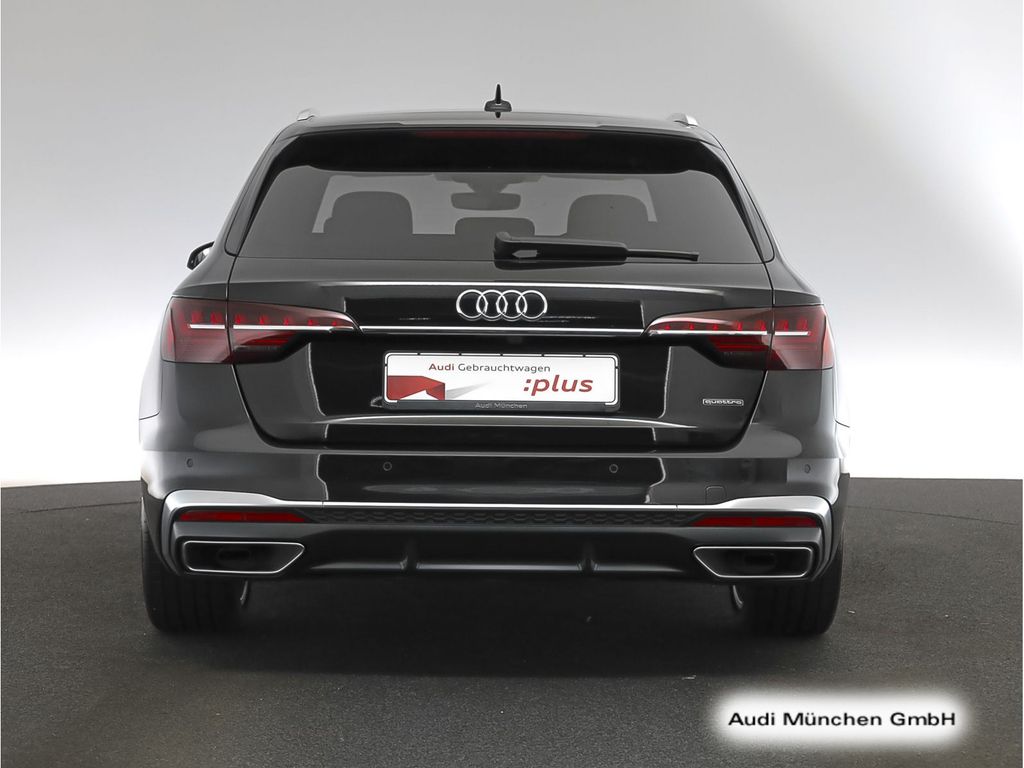 Audi A4 2024 г. Чёрный, пробег 40517 км