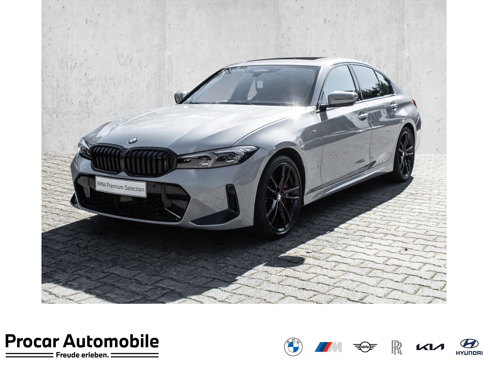 BMW 330 2024 г. Серебристый, пробег 20415 км