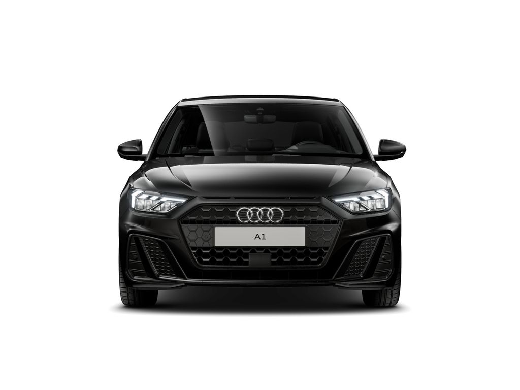 Audi A1 2025 г. Чёрный, пробег 35053 км