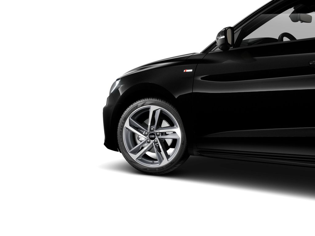 Audi A1 2025 г. Чёрный, пробег 35053 км
