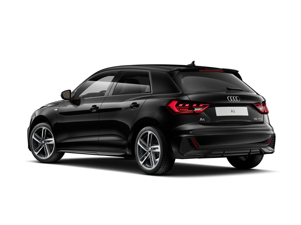 Audi A1 2025 г. Чёрный, пробег 35053 км