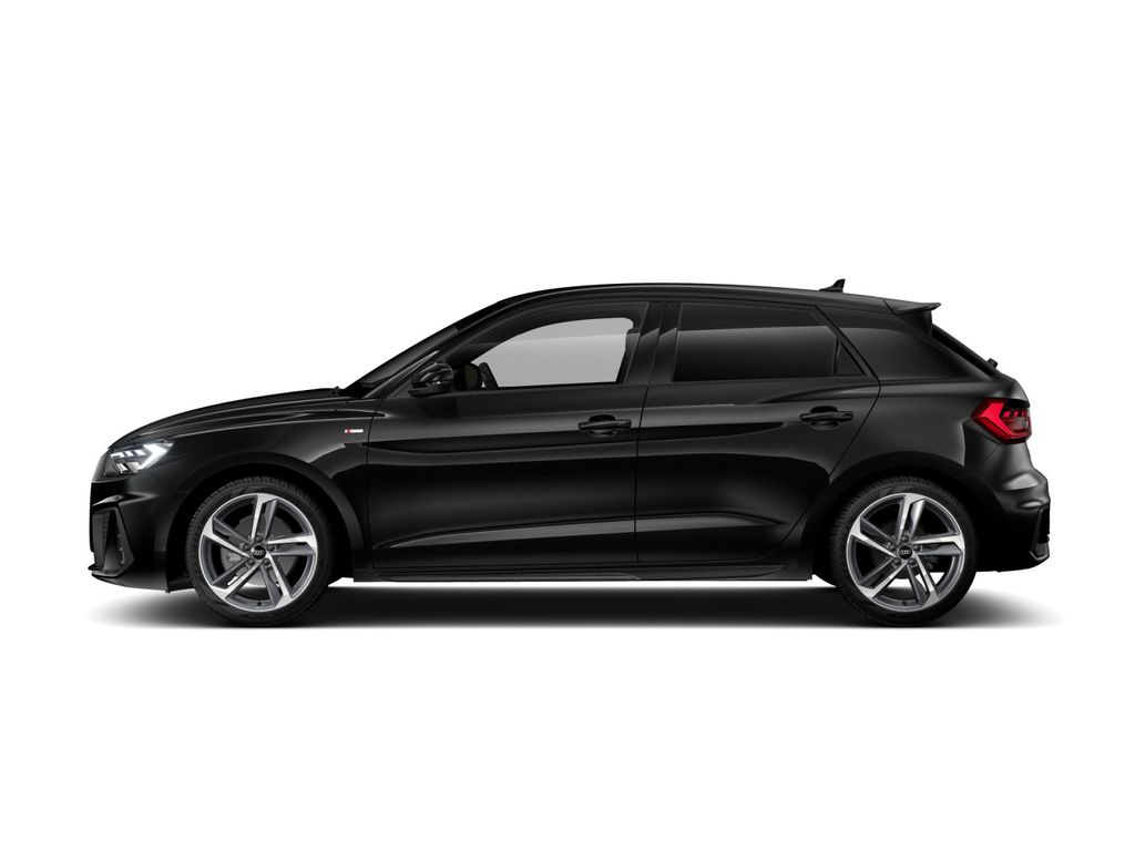 Audi A1 2025 г. Чёрный, пробег 35053 км