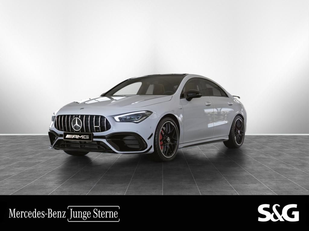 Mercedes-Benz CLA 45 AMG 2022 г. Белый, пробег 58670 км
