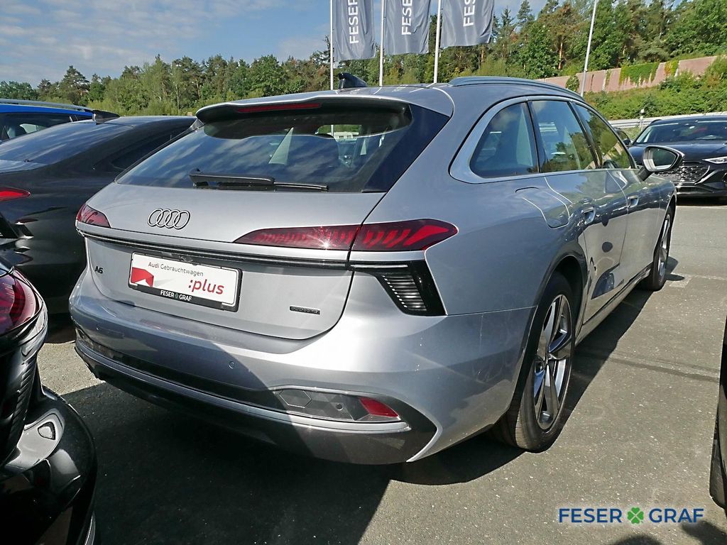 Audi A6 2025 г. Серебристый, пробег 27124 км