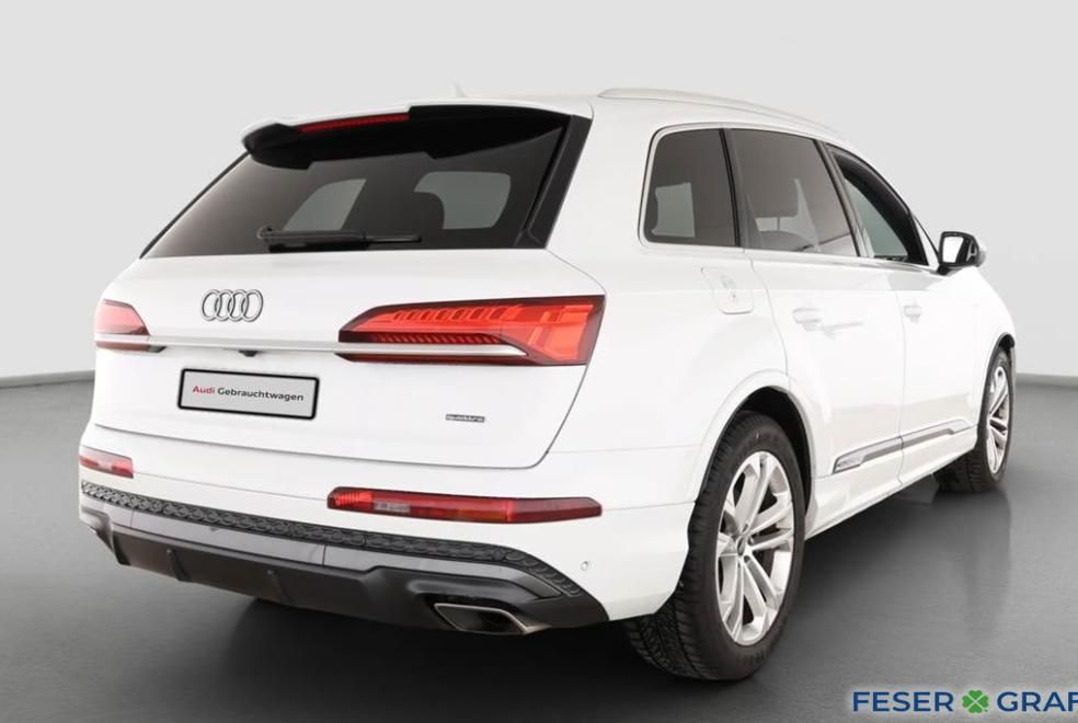 Audi Q7 2026 г. Белый, пробег 24879 км