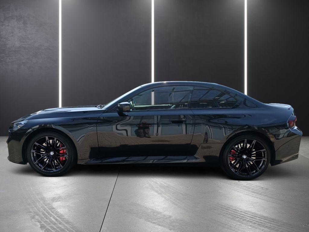 BMW M2 2025 г. Чёрный, пробег 6912 км