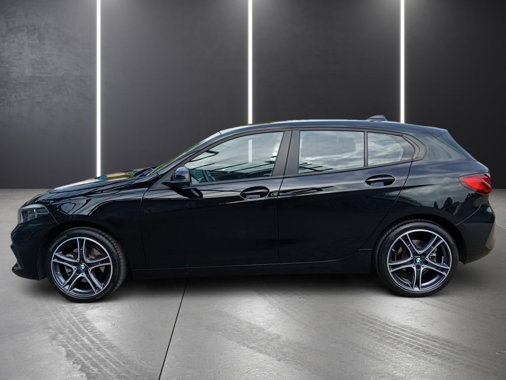 BMW 116 2022 г. Чёрный, пробег 43542 км