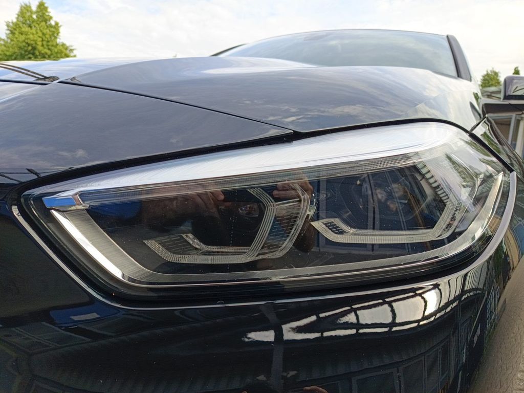 BMW 116 2022 г. Чёрный, пробег 43542 км
