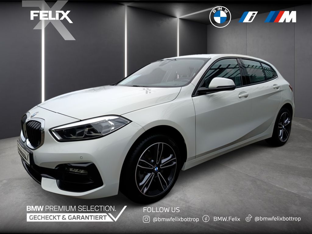 BMW 118 2022 г. Белый, пробег 25339 км