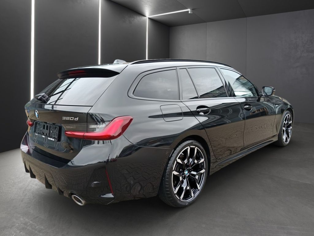 BMW 320 2025 г. Чёрный, пробег 27130 км