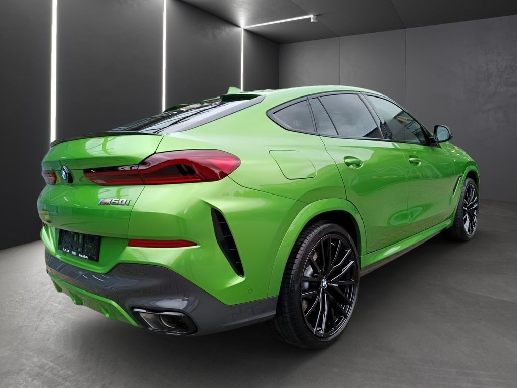 BMW X6 M50 2022 г. Зелёный, пробег 43800 км