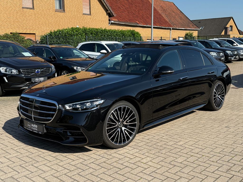 Mercedes-Benz S 450 2024 г. Чёрный, пробег 32852 км