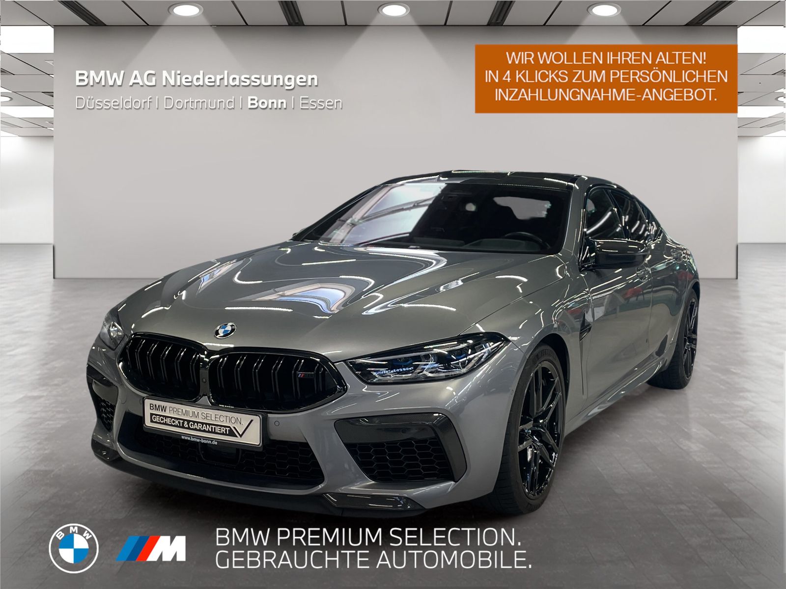 BMW M8 2023 г. Серый, пробег 47673 км