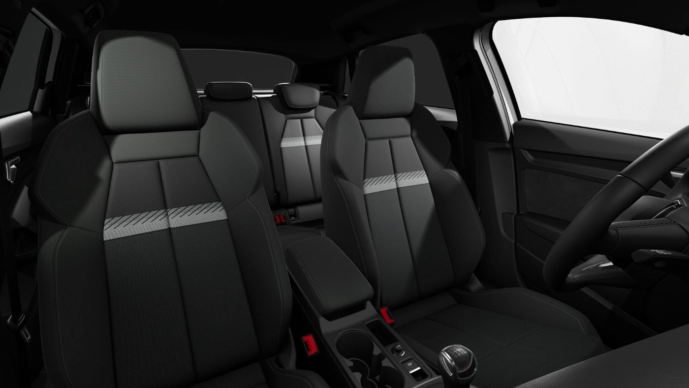 Audi A3 2023 г. Белый, пробег 57225 км