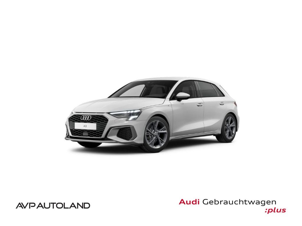 Audi A3 2023 г. Белый, пробег 57225 км