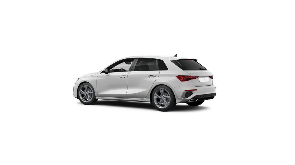 Audi A3 2023 г. Белый, пробег 57225 км