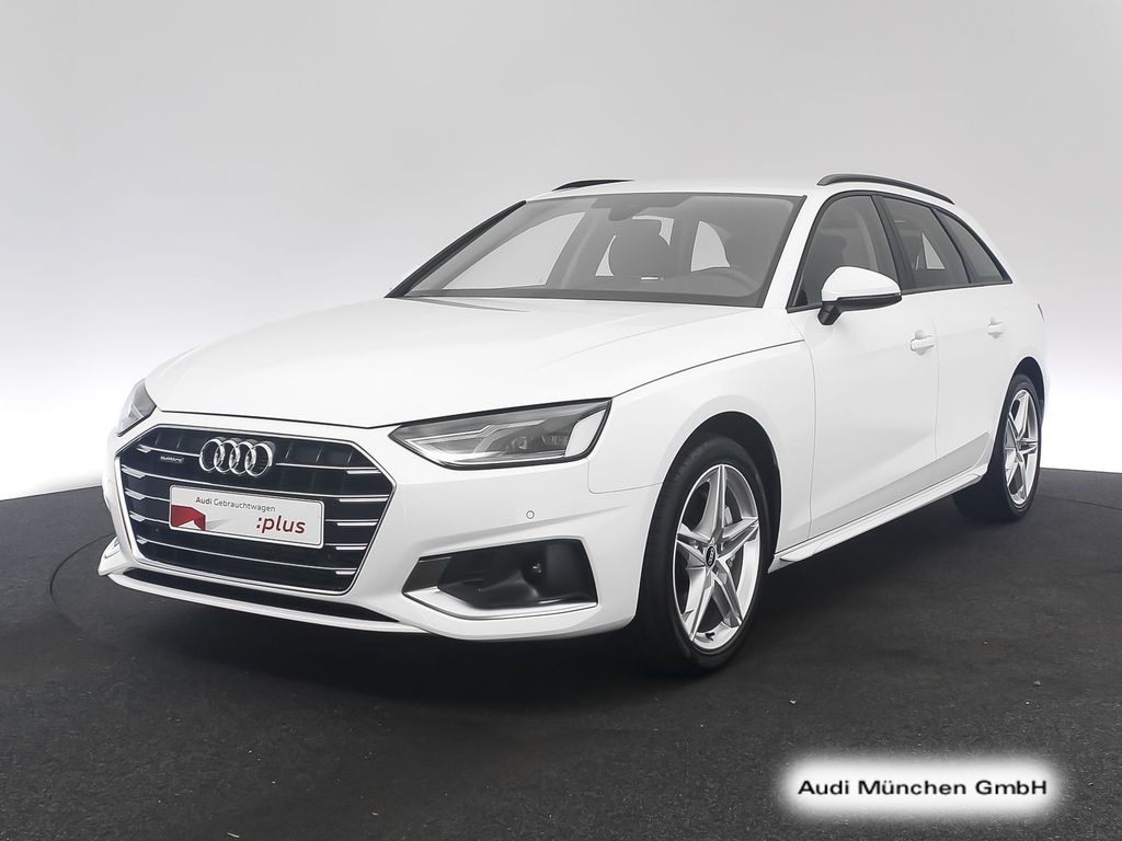 Audi A4 2023 г. Белый, пробег 27570 км