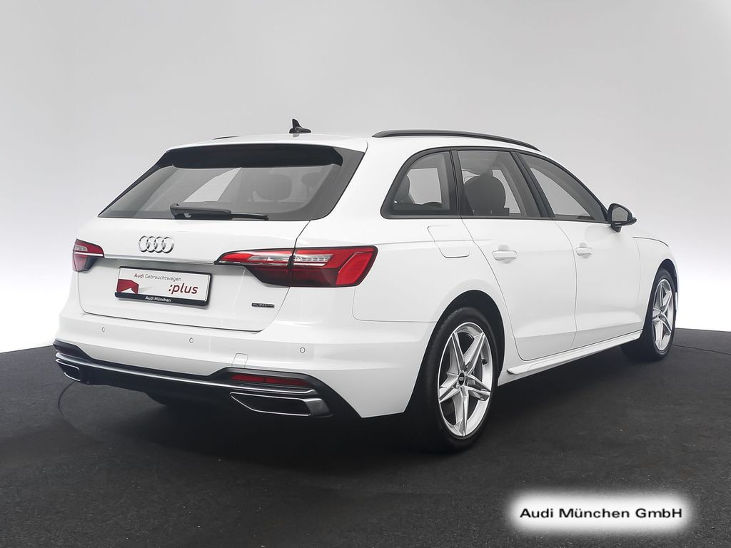 Audi A4 2023 г. Белый, пробег 27570 км