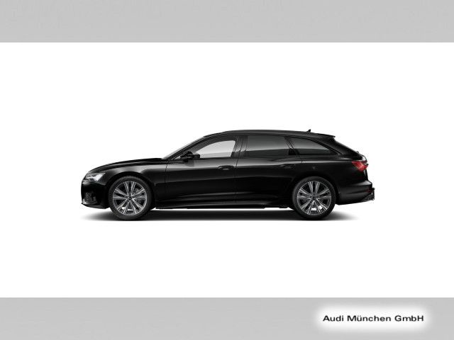 Audi A6 2023 г. Чёрный, пробег 47677 км