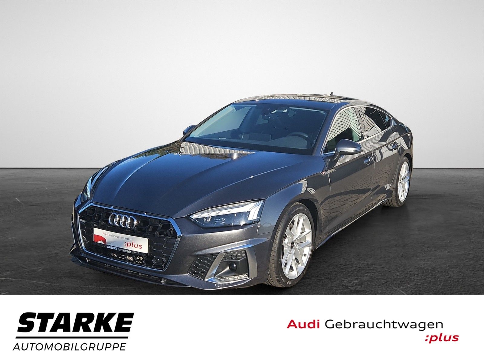 Audi A5 2023 г. Серый, пробег 35766 км