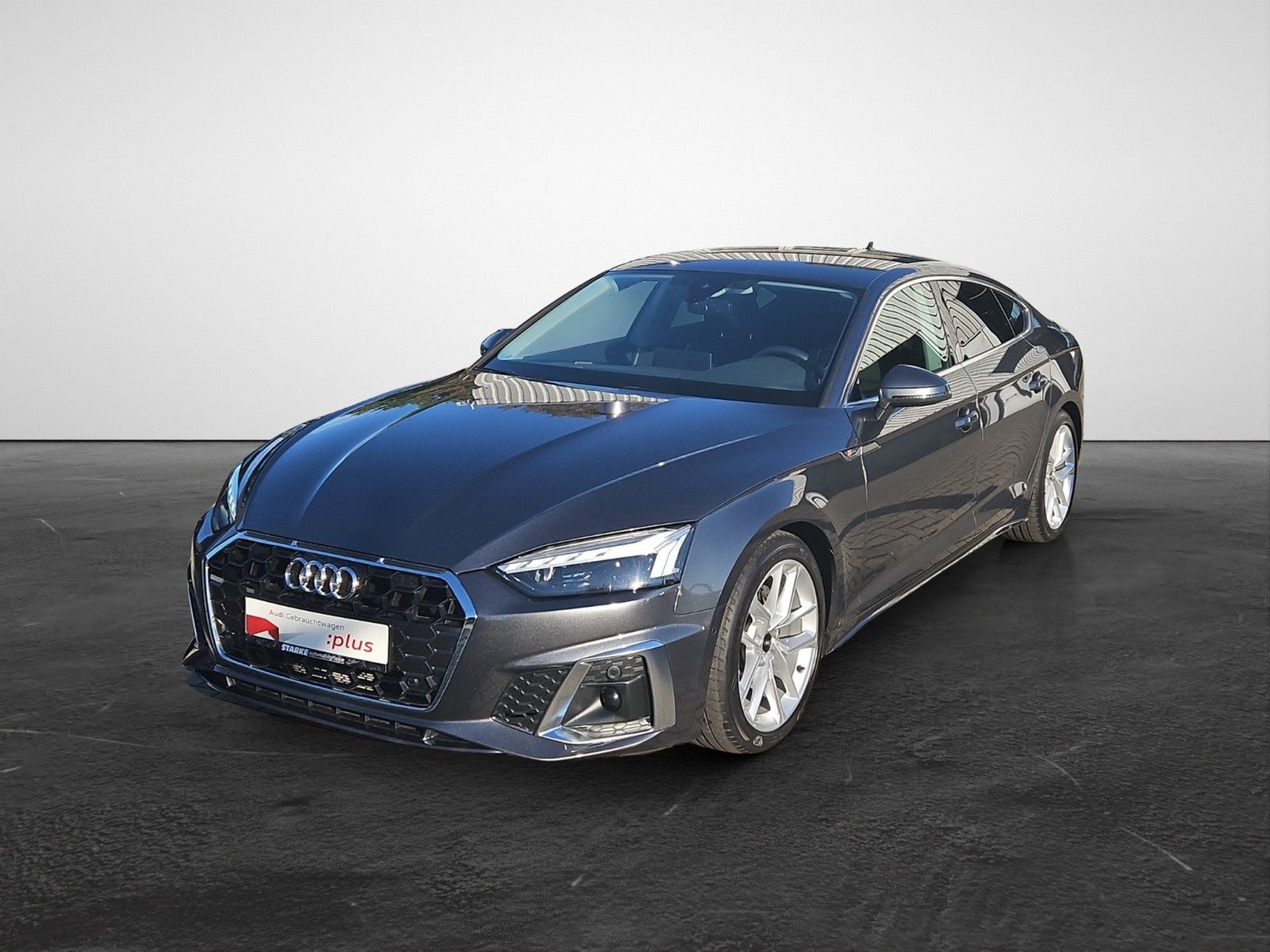 Audi A5 2023 г. Серый, пробег 35766 км