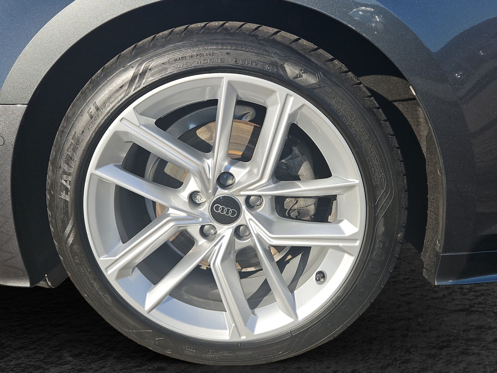 Audi A5 2023 г. Серый, пробег 35766 км