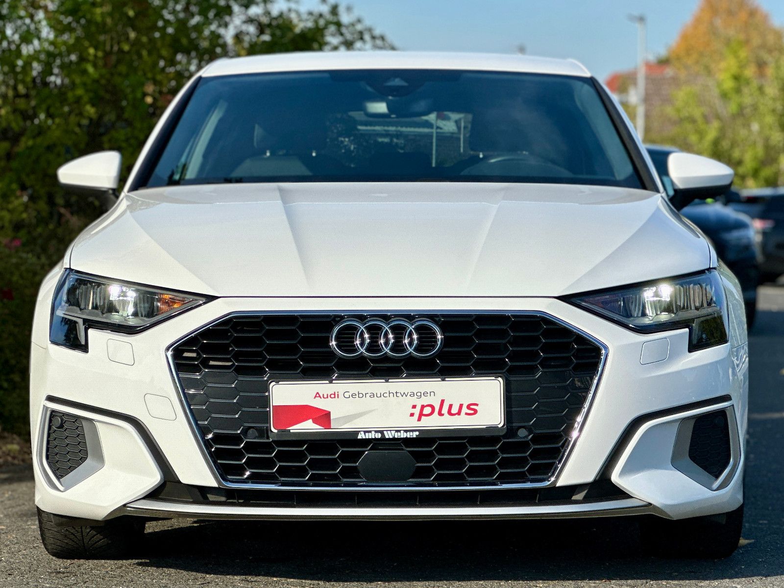 Audi A3 2023 г. Белый, пробег 32290 км