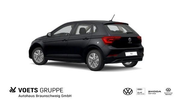 Volkswagen Polo 2021 г. Чёрный, пробег 45450 км