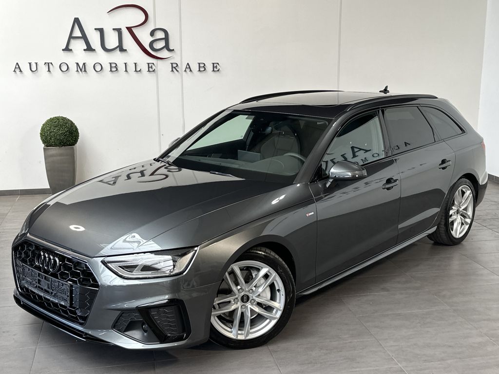 Audi A4 2023 г. Серый, пробег 44750 км
