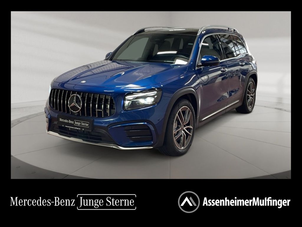 Mercedes-Benz GLB 35 AMG 2025 г. Синий, пробег 3943 км