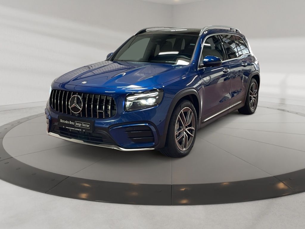 Mercedes-Benz GLB 35 AMG 2025 г. Синий, пробег 3943 км