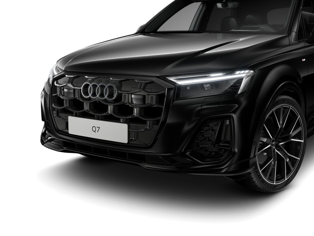 Audi Q7 2025 г. Чёрный, пробег 13137 км