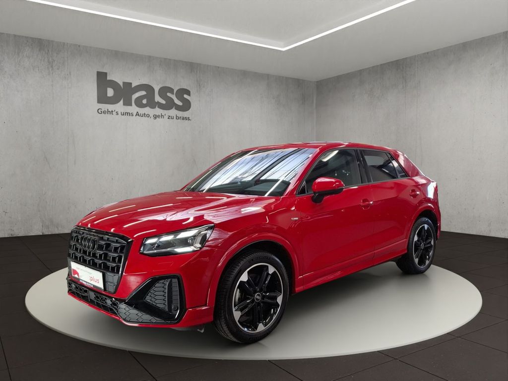 Audi Q2 2022 г. Красный, пробег 57061 км