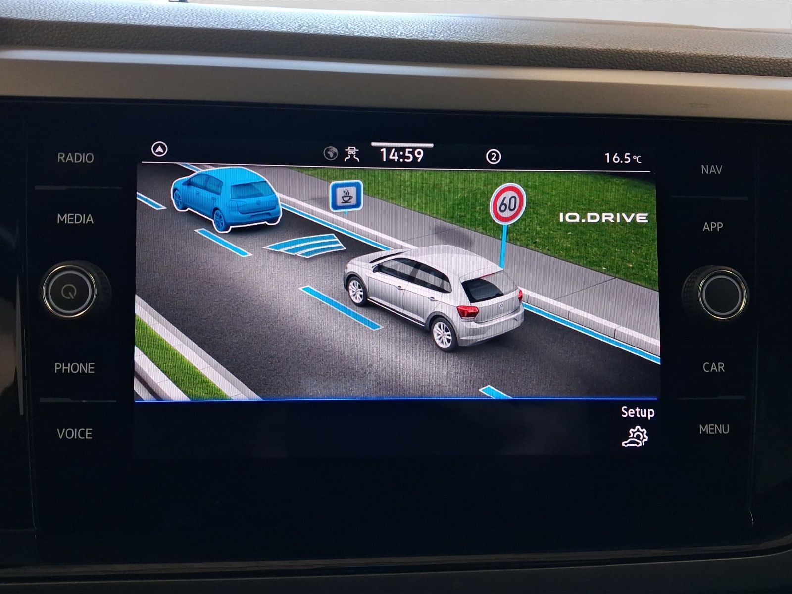 Volkswagen Polo 2022 г. Чёрный, пробег 42239 км