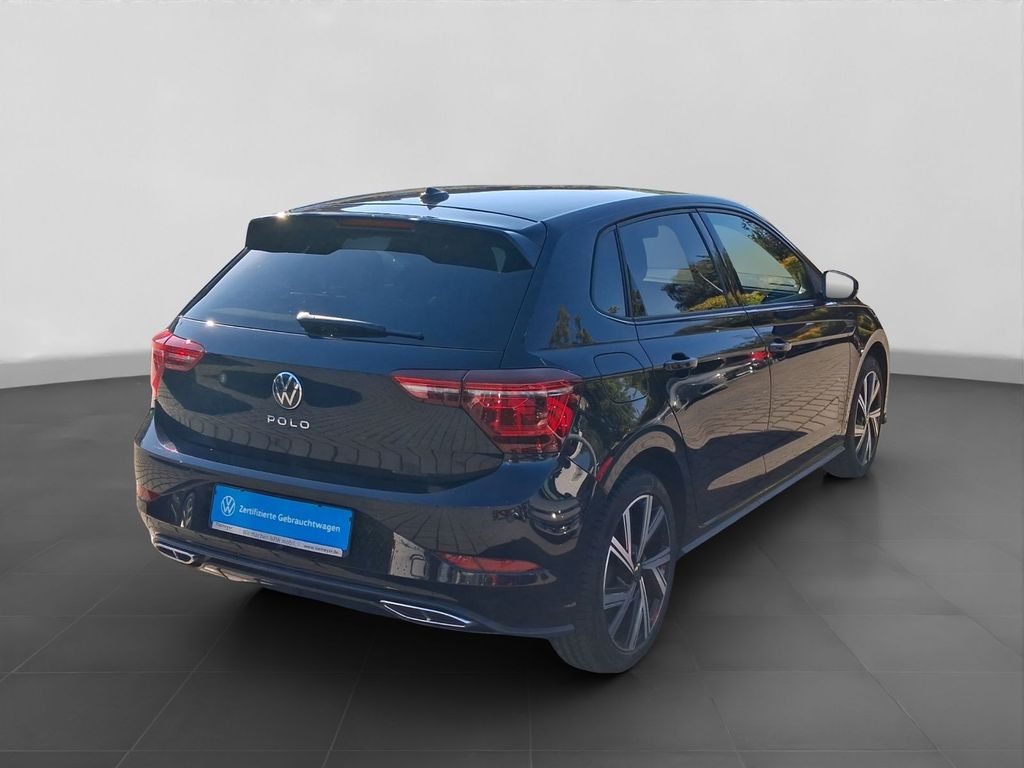 Volkswagen Polo 2022 г. Чёрный, пробег 42239 км