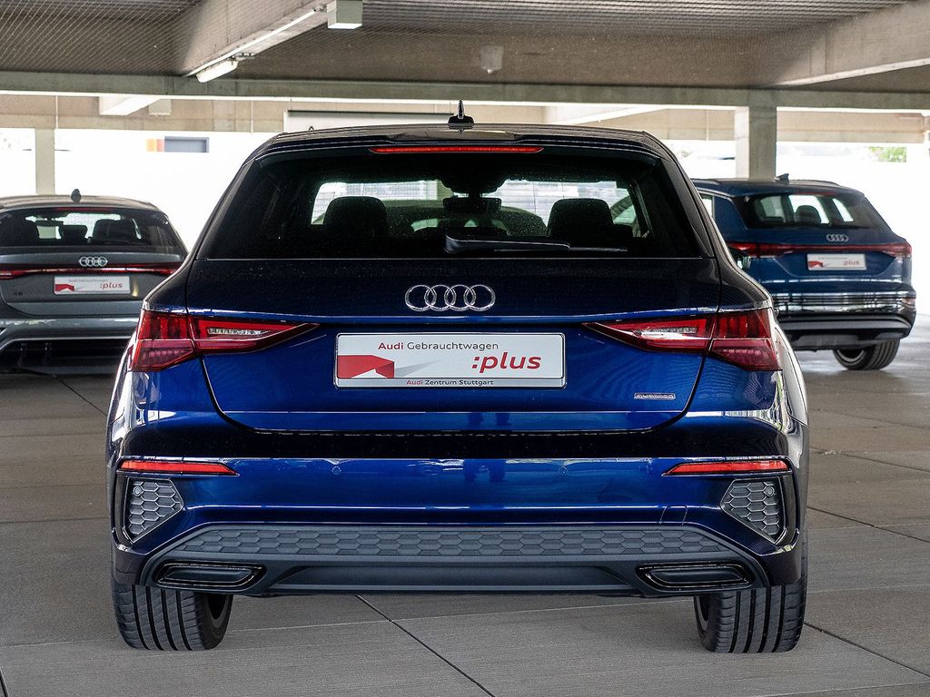 Audi A3 2022 г. Синий, пробег 16714 км
