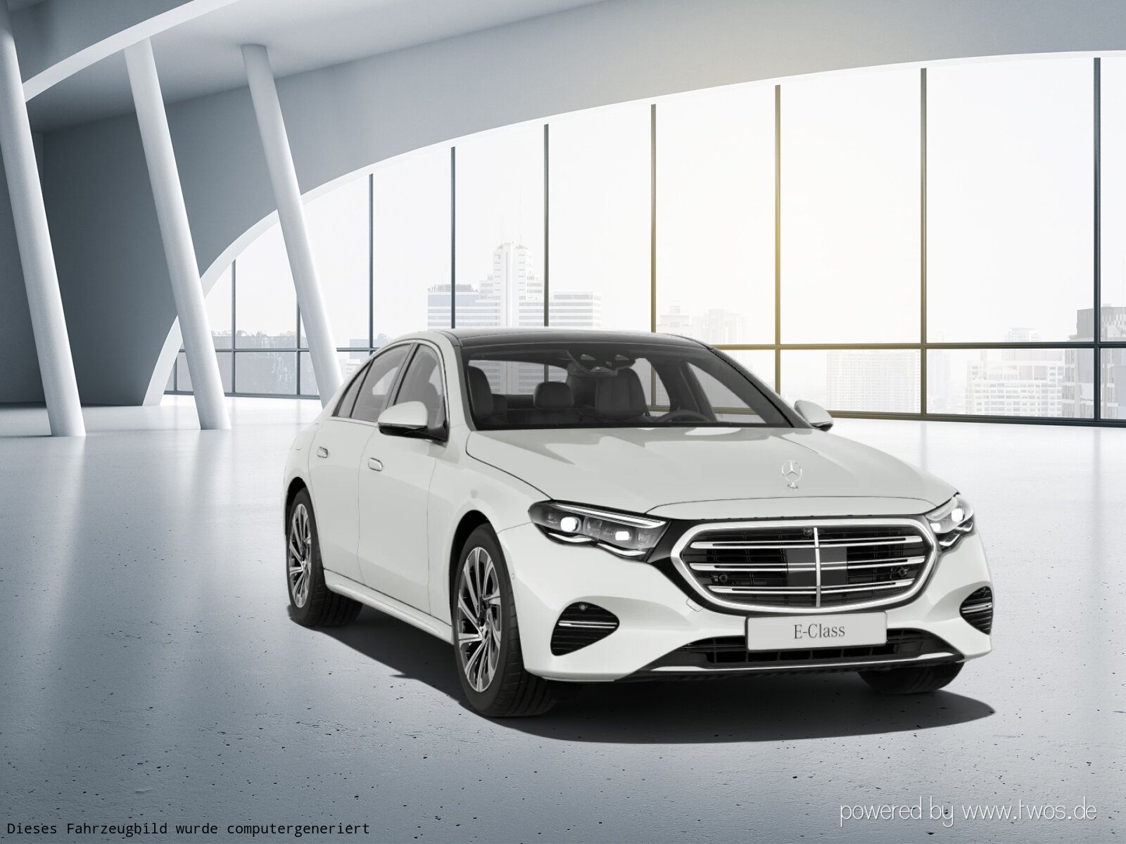 Mercedes-Benz E 300 2023 г. Белый, пробег 34012 км