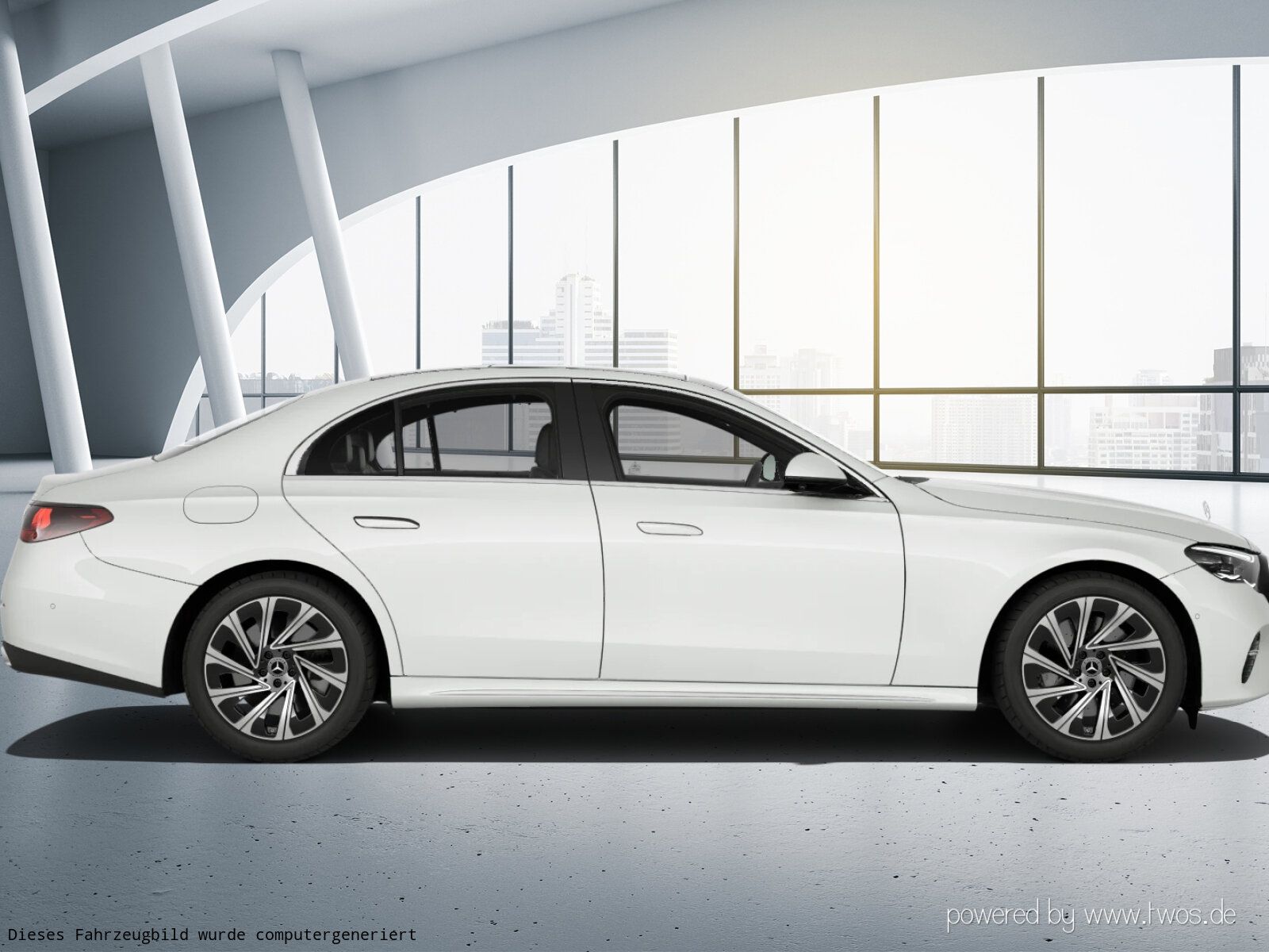 Mercedes-Benz E 300 2023 г. Белый, пробег 34012 км