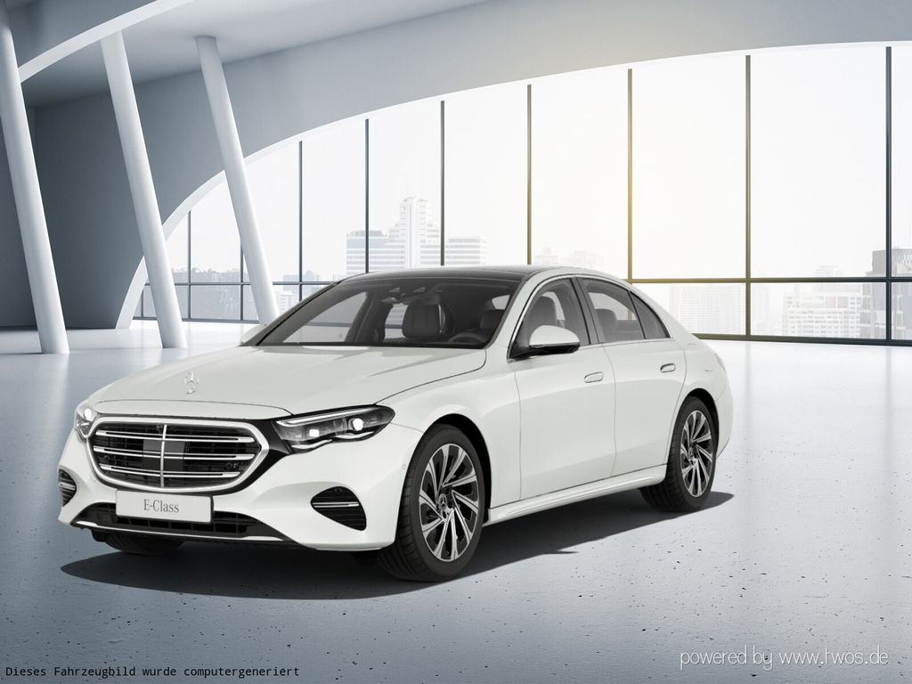 Mercedes-Benz E 300 2023 г. Белый, пробег 34012 км