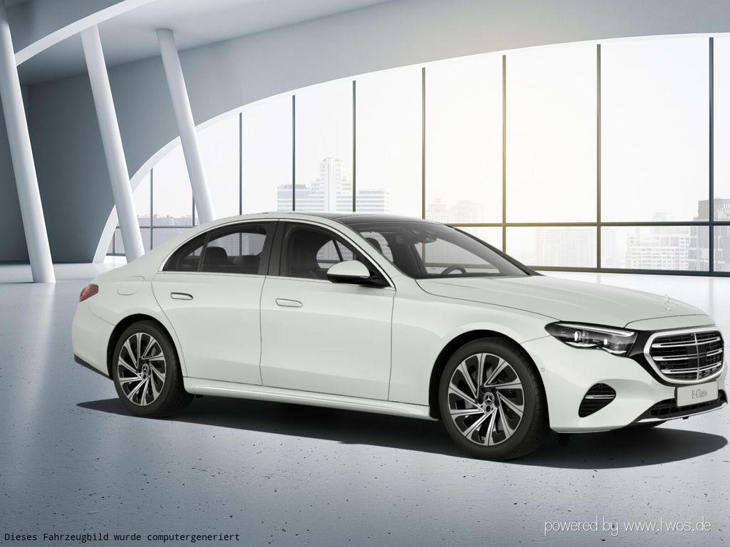 Mercedes-Benz E 300 2023 г. Белый, пробег 34012 км