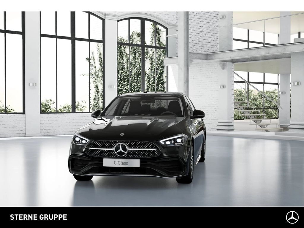 Mercedes-Benz C 220 2022 г. Чёрный, пробег 57271 км