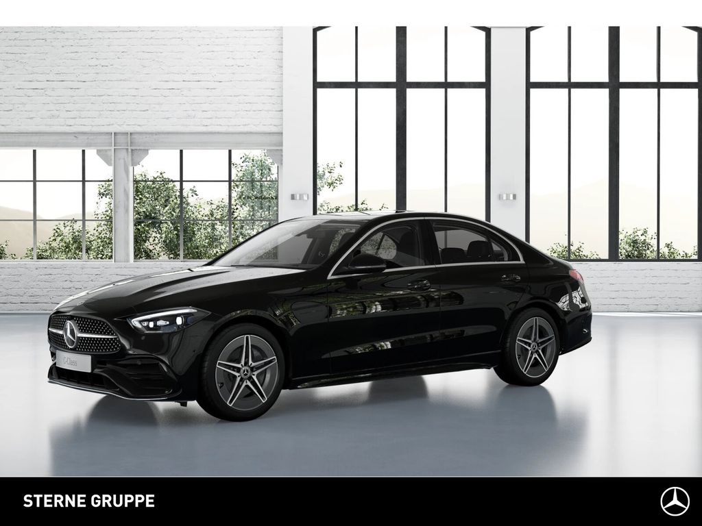 Mercedes-Benz C 220 2022 г. Чёрный, пробег 57271 км