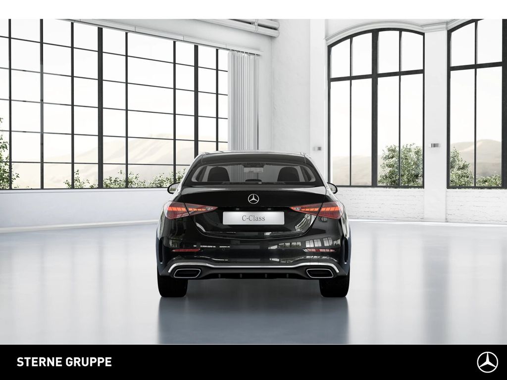 Mercedes-Benz C 220 2022 г. Чёрный, пробег 57271 км